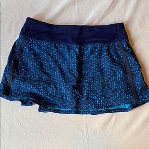 Lululemon Pace Revival Skirt - size 6